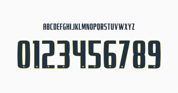 Carattere Club America Maglia 2020 21 II Nomi Lettere Numeri Preview 03 3826