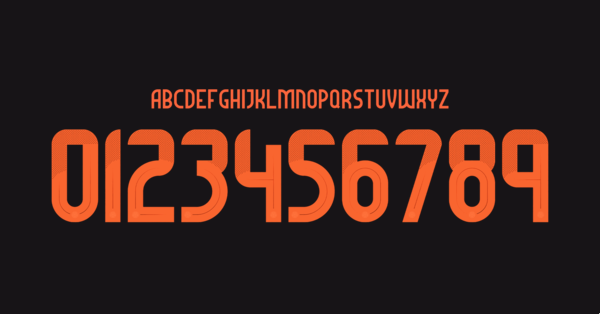 Carattere Colombia Maglia 2024 II Nomi Lettere Numeri Preview 00 4733