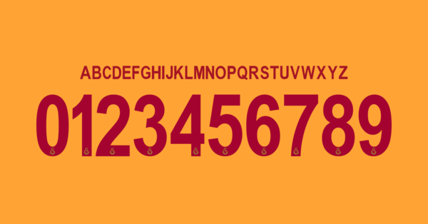 Carattere Galatasaray Sk Maglia 2024 2025 Nomi Lettere Numeri Preview 02 4690