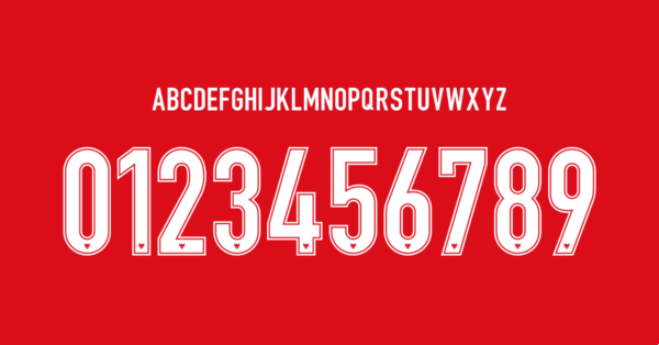 Carattere Indonesia Maglia 2020 21 Nomi Lettere Numeri Preview 00 4091