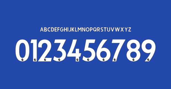 Carattere Leicester City Fc Maglia 2021 2022 Nomi Lettere Numeri Preview 02 4166