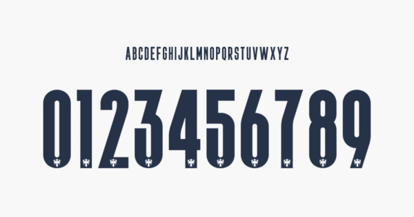 Carattere Monterrey Maglia 2021 2022 II Nomi Lettere Numeri Preview 00 4237