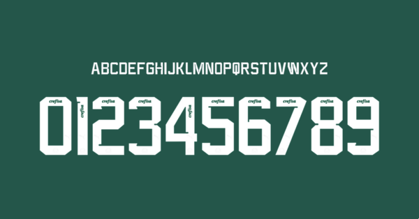 Carattere Palmeiras Maglia 2023 Nomi Lettere Numeri Preview 00 4480