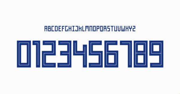 Carattere Paraguay Maglia 2018 19 Nomi Lettere Numeri Preview 00 3431