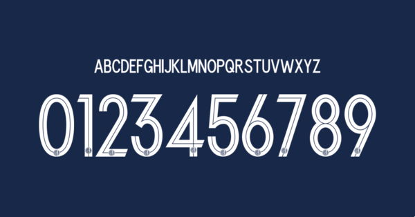 Carattere San Lorenzo Maglia 2019 Nomi Lettere Numeri Preview 00 3289