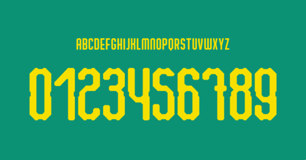 Carattere Senegal Maglia 2018 II Nomi Lettere Numeri Preview 01 3067