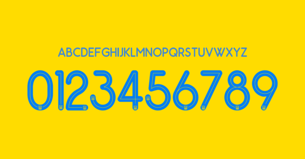 Carattere Ucraina Maglia 2018 19 Nomi Lettere Numeri Preview 00 3445