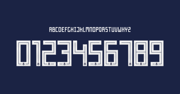 Carattere Universidad De Chile Maglia 2019 Nomi Lettere Numeri Preview 00 3324