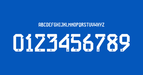 Carattere Universidad De Chile Maglia 2024 Nomi Lettere Numeri Preview 00 4575