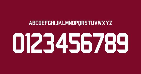 Carattere Venezuela Maglia 2019 2020 Nomi Lettere Numeri Preview 00 3457