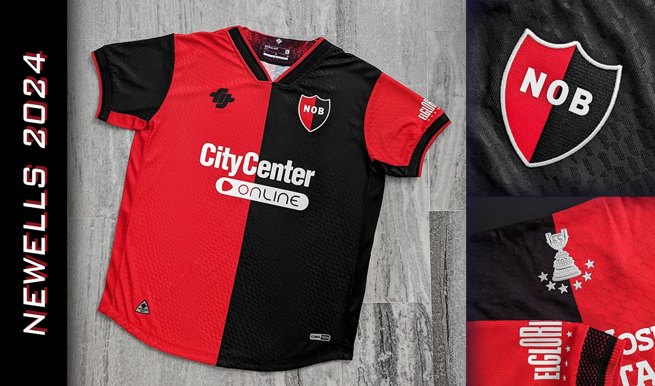 Details of the Newells Old Boys 2024 Aifit  jersey