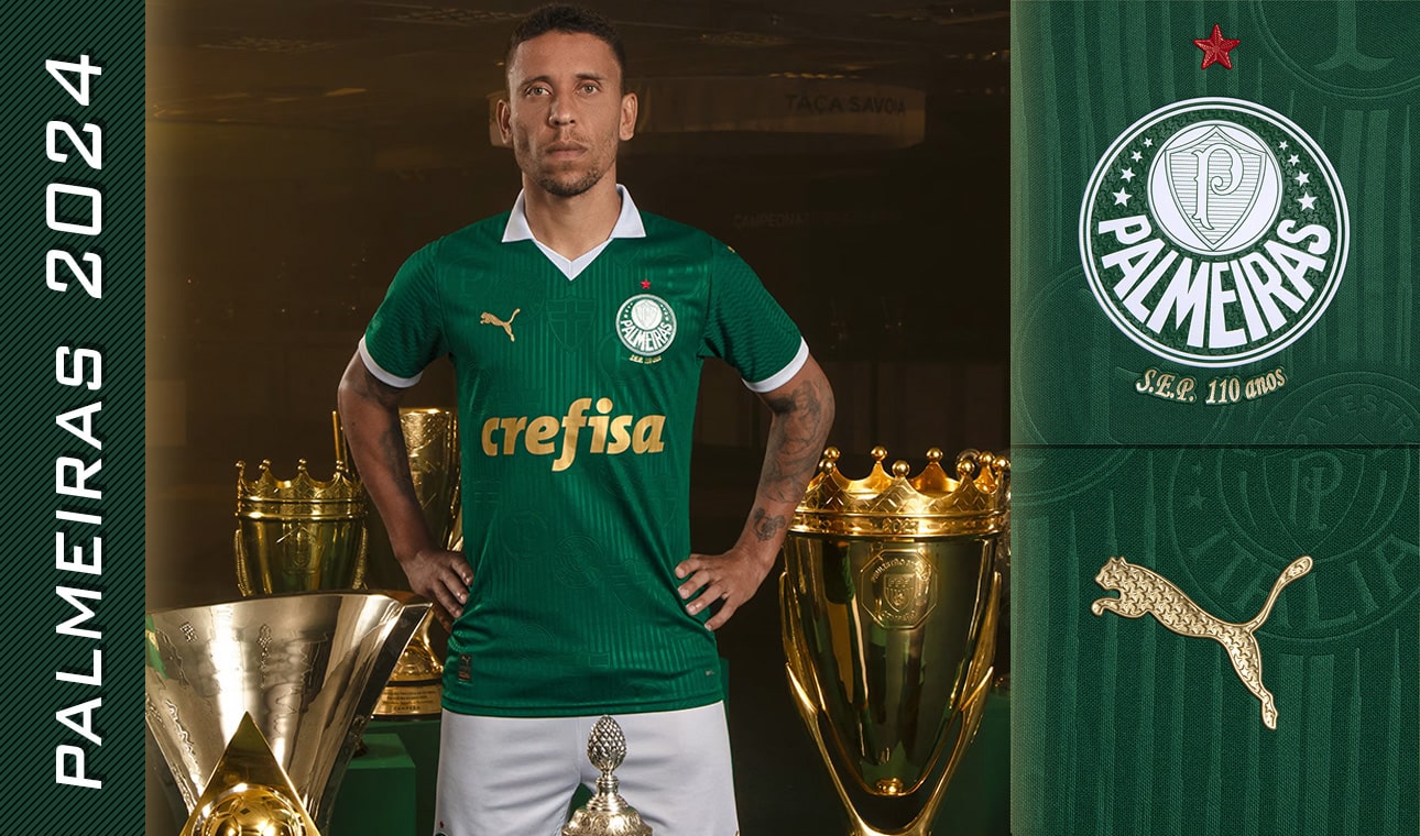 Detalles de el jersey Puma Palmeiras 2024