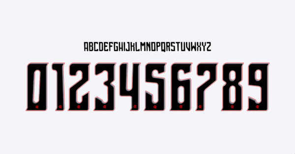 Fonte Flamengo Camisola Club World Cup 2025 II Nomes Letras Numeros Preview 02 4848