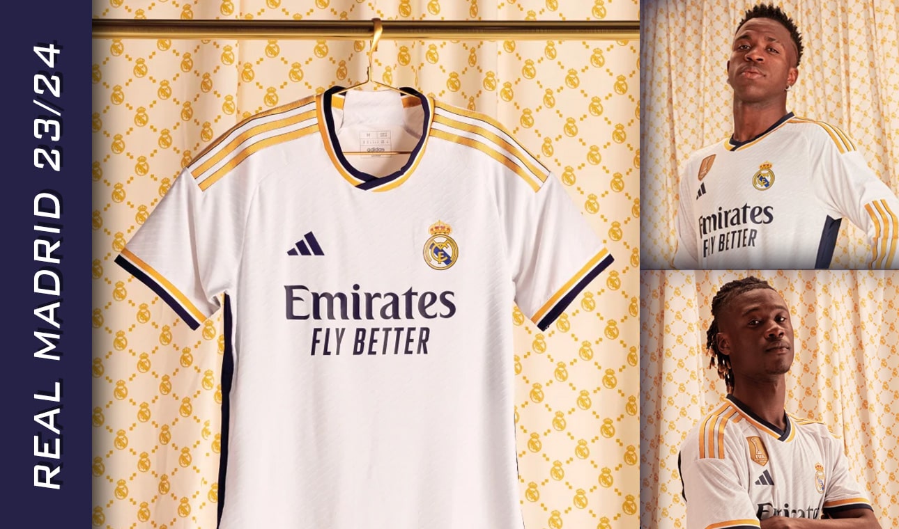 Details of the Real Madrid CF 2023/2024 Adidas  shirt